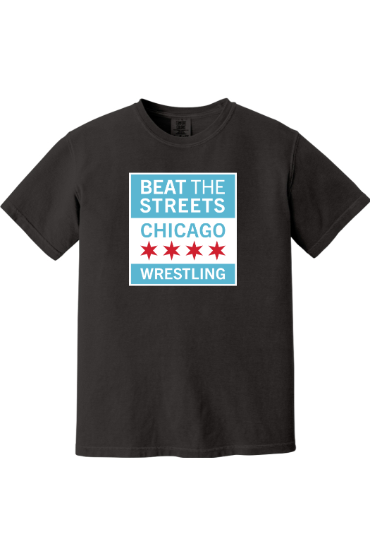 Beat the Streets - Chicago Comfort Colors Garment-Dyed Heavyweight T-Shirt