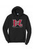 Ground Zero Wrestling Port & Company - Core Fleece Pullover Hooded Sweatshirt. PC78H