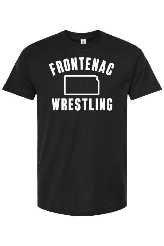 Frontenac HS Wrestling Tultex Fine Jersey T-Shirt