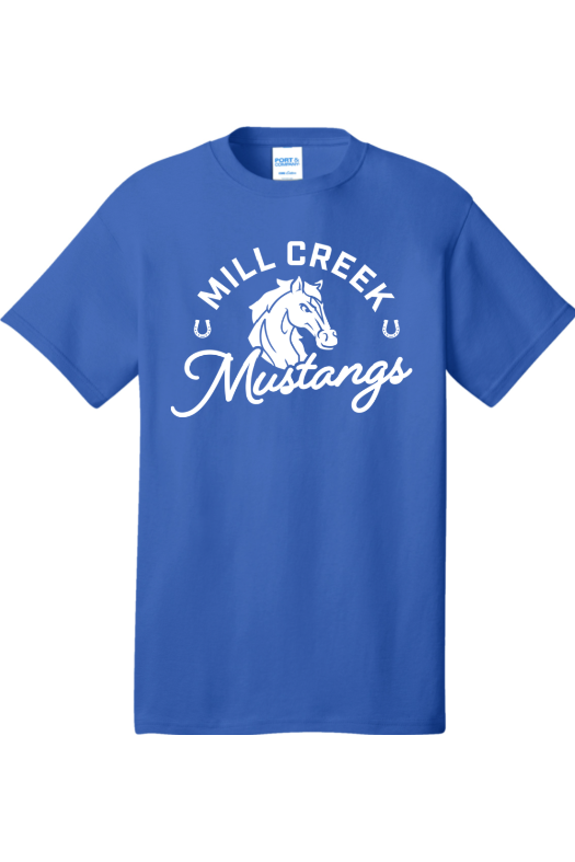 Mill Creek Elementary Port & Company - Core Cotton Tee. PC54