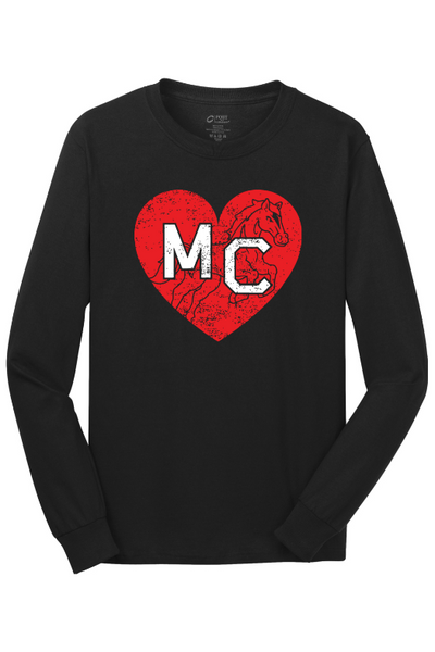 Mill Creek Elementary Port & Company - Long Sleeve Core Cotton Tee. PC54LS