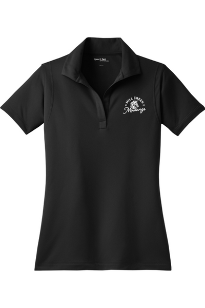 Mill Creek Elementary Sport-Tek Women&#39;s Micropique Sport-Wick Polo. LST650 (emb)