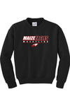 Maize Football Gildan Heavy Blend Youth Sweatshirt - 18000B