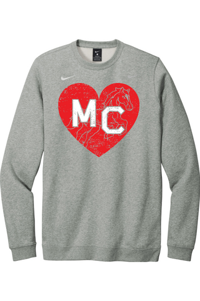 Mill Creek Elementary Nike Club Fleece Crew CJ1614