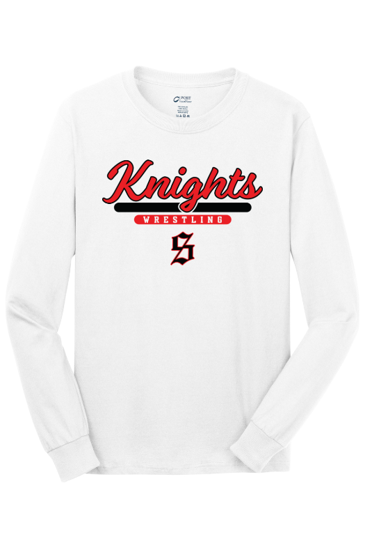 Stratford High School Port & Company - Long Sleeve Core Cotton Tee. PC54LS