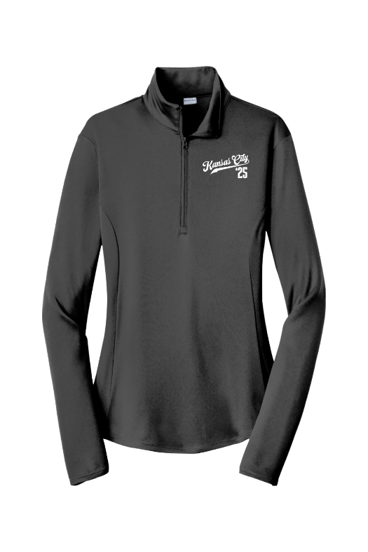 Kansas City Training Center Sport-Tek Women's PosiCharge Competitor 1/4-Zip Pullover. LST357