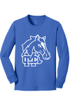 Mill Creek Elementary Port & Company Youth Long Sleeve Core Cotton Tee. PC54YLS