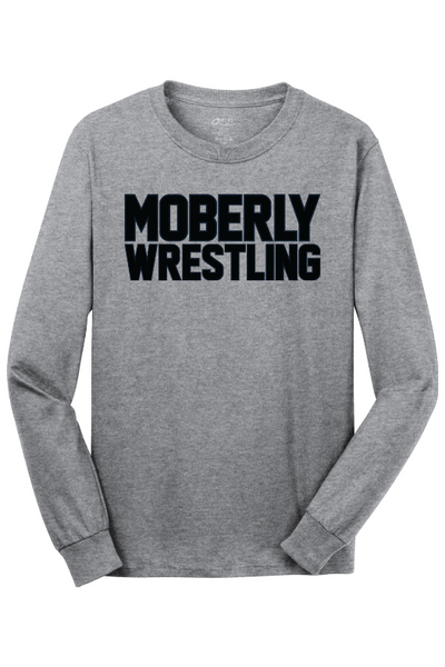 Moberly High School Port & Company - Long Sleeve Core Cotton Tee. PC54LS