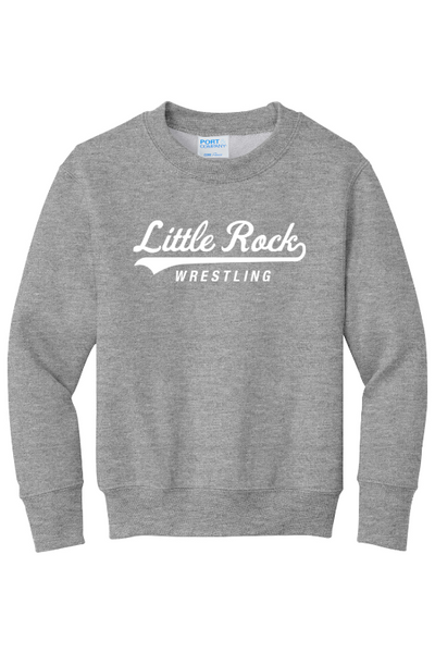 University of Arkansas at Little Rock - Wrestling Port & Company - Youth Core Fleece Crewneck Sweatshirt. PC90Y