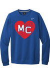 Mill Creek Elementary Nike Club Fleece Crew CJ1614
