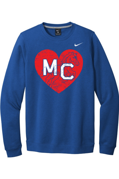 Mill Creek Elementary Nike Club Fleece Crew CJ1614