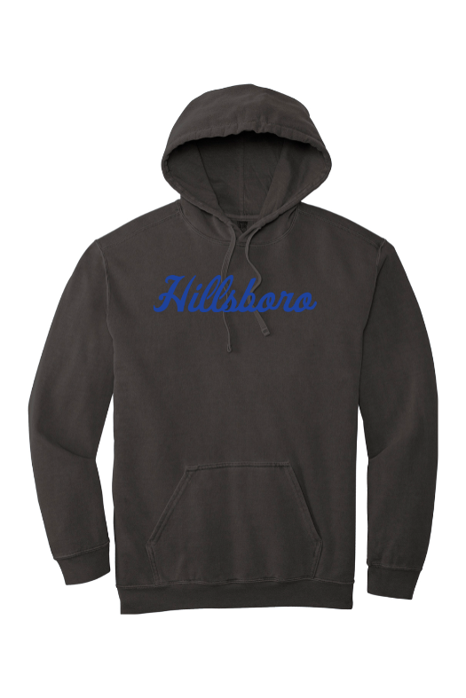 Hillsboro HS Wrestling Comfort Colors Garment-Dyed Hooded Sweatshirt