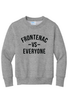 Frontenac HS Wrestling Port & Company - Youth Core Fleece Crewneck Sweatshirt. PC90Y