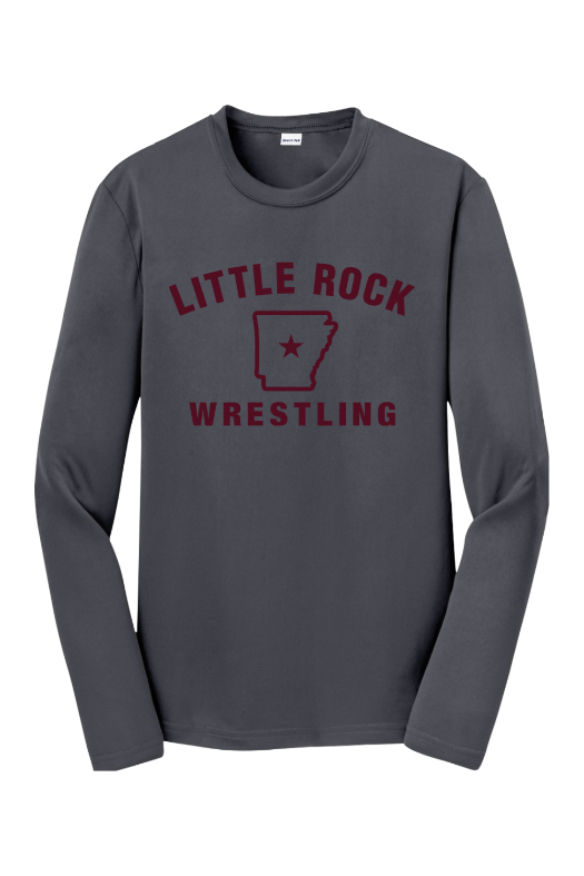 University of Arkansas at Little Rock - Wrestling Sport-Tek Youth Long Sleeve PosiCharge Competitor Tee. YST350LS