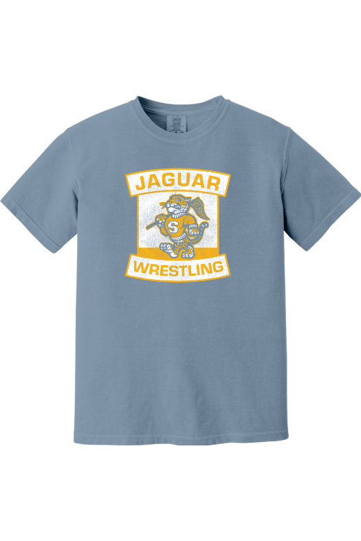 Seckman Wrestling Comfort Colors Garment-Dyed Heavyweight T-Shirt