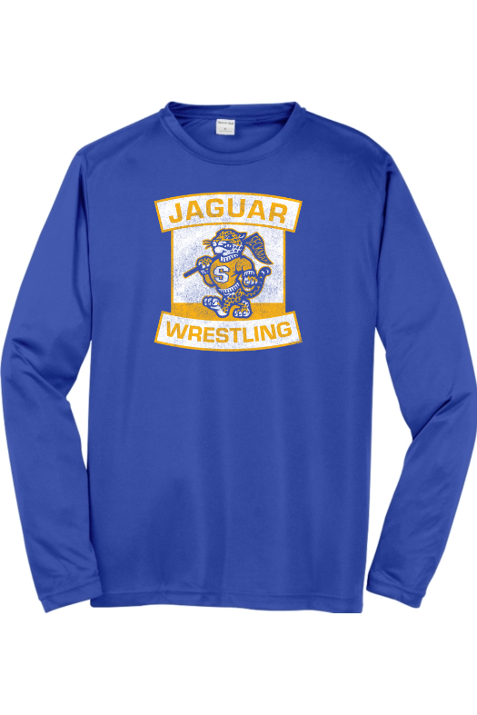 Seckman Wrestling Sport-Tek Long Sleeve PosiCharge Competitor Tee. ST350LS