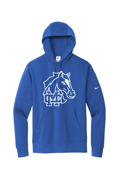 Mill Creek Elementary Nike Club Fleece Sleeve Swoosh Pullover Hoodie NKDR1499