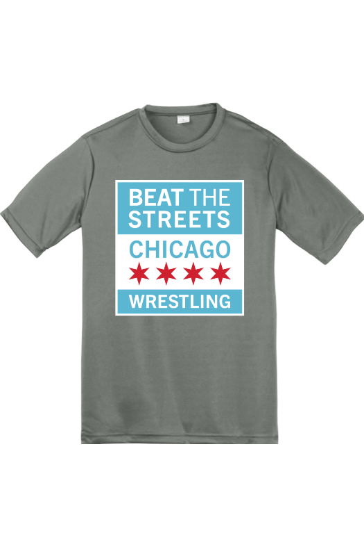 Beat the Streets - Chicago Sport-Tek Youth PosiCharge Competitor Tee. YST350