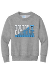 Father Tolton Catholic - Wrestling Port & Company - Youth Core Fleece Crewneck Sweatshirt. PC90Y