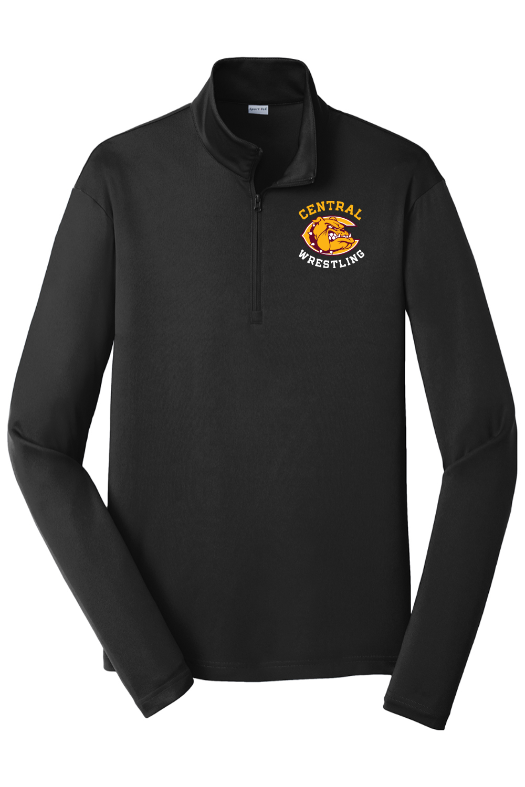 West Allis Central Wrestling Sport-Tek PosiCharge Competitor 1/4-Zip Pullover. ST357