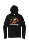 Beech Grove Wrestling Nike Club Fleece Sleeve Swoosh Pullover Hoodie NKDR1499