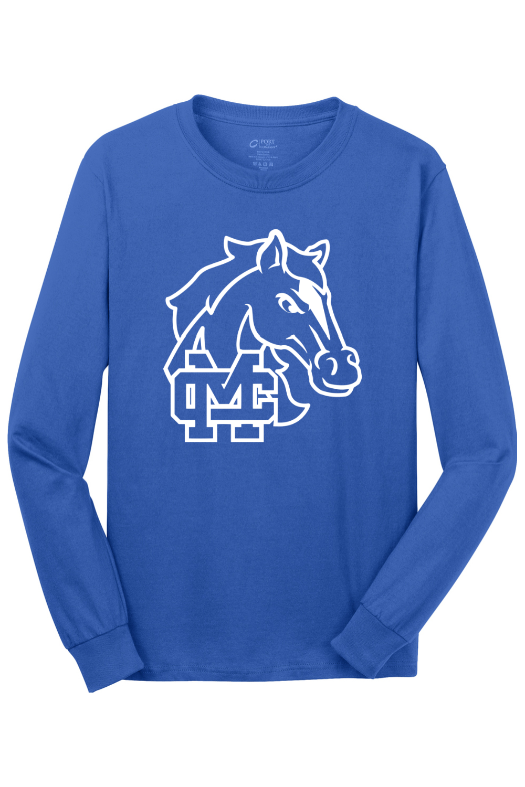 Mill Creek Elementary Port & Company - Long Sleeve Core Cotton Tee. PC54LS