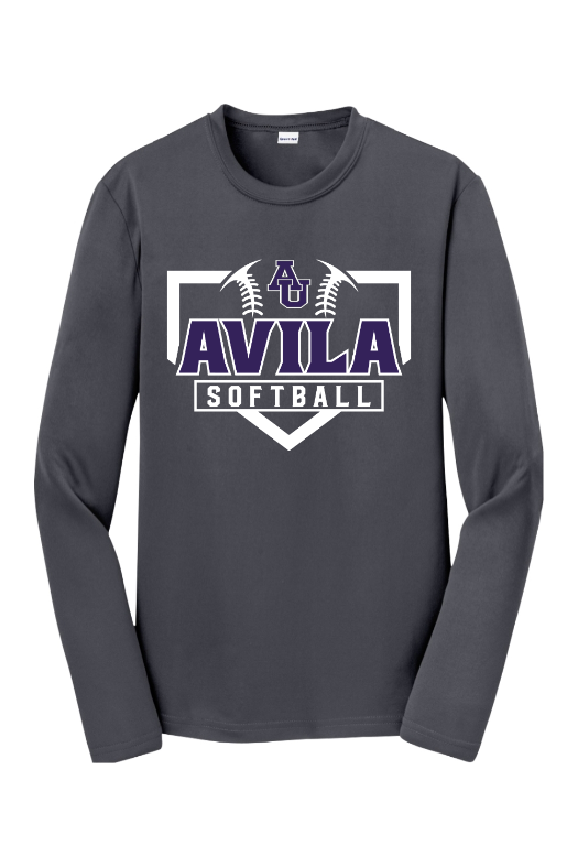 Avila Softball Sport-Tek Youth Long Sleeve PosiCharge Competitor Tee. YST350LS