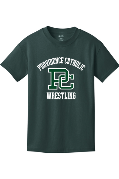 Providence Catholic Port & Company - Youth Core Cotton Tee. PC54Y