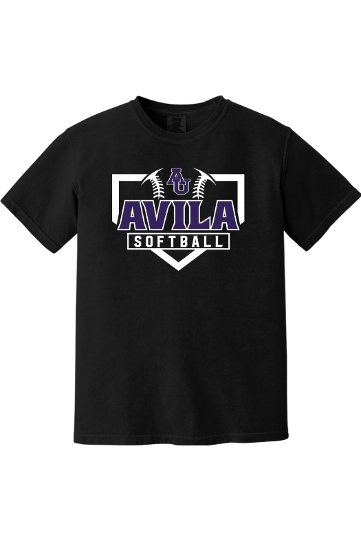 Avila Softball Comfort Colors Garment-Dyed Heavyweight T-Shirt