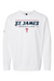 St. James Wrestling 2 Adidas Fleece Crewneck Sweatshirt