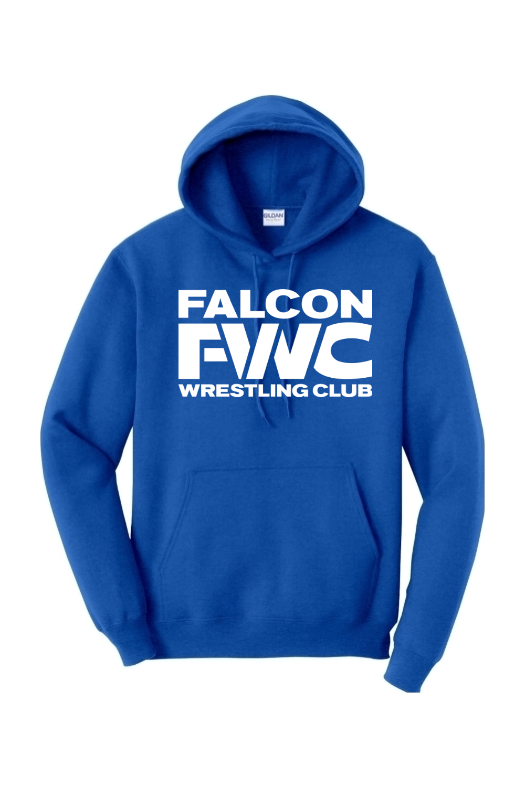 Falcon Wrestling Club Gildan Heavy Blend Hooded Sweatshirt - 18500