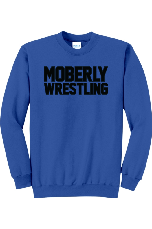 Moberly High School Port & Company - Core Fleece Crewneck Sweatshirt. PC78