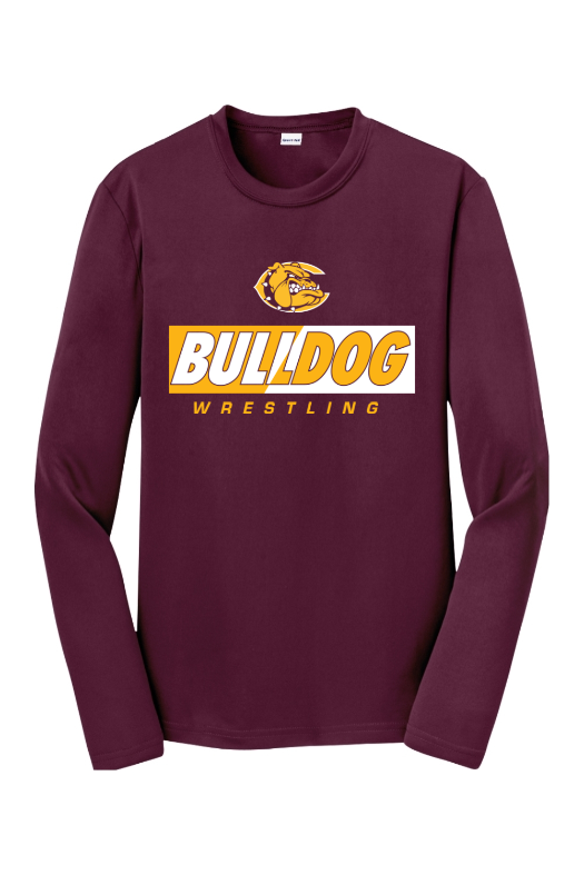 West Allis Central Wrestling Sport-Tek Youth Long Sleeve PosiCharge Competitor Tee. YST350LS