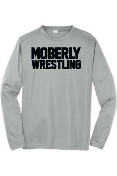 Moberly High School Sport-Tek Long Sleeve PosiCharge Competitor Tee. ST350LS