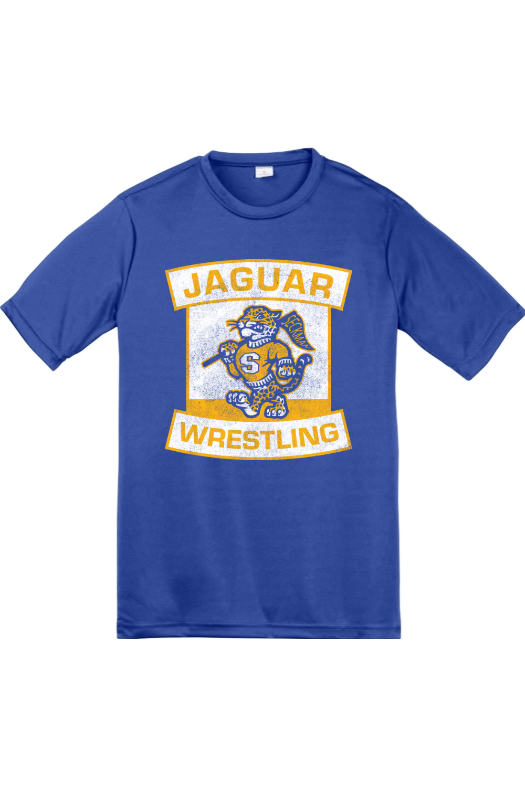 Seckman Wrestling Sport-Tek Youth PosiCharge Competitor Tee. YST350