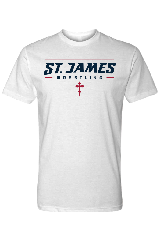 St. James Wrestling 2 Next Level CVC T-Shirt