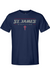 St. James Wrestling 2 Adidas Sport T-Shirt