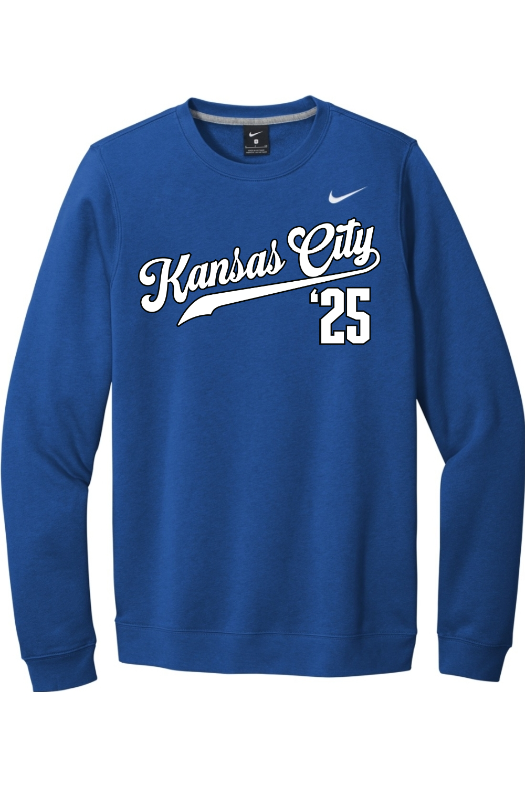 Kansas City Training Center Nike Club Fleece Crew CJ1614