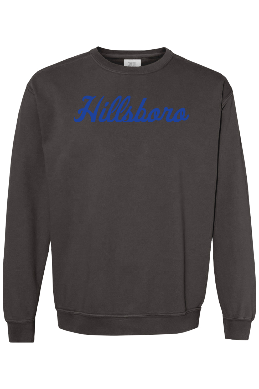 Hillsboro HS Wrestling Comfort Colors Garment-Dyed Sweatshirt
