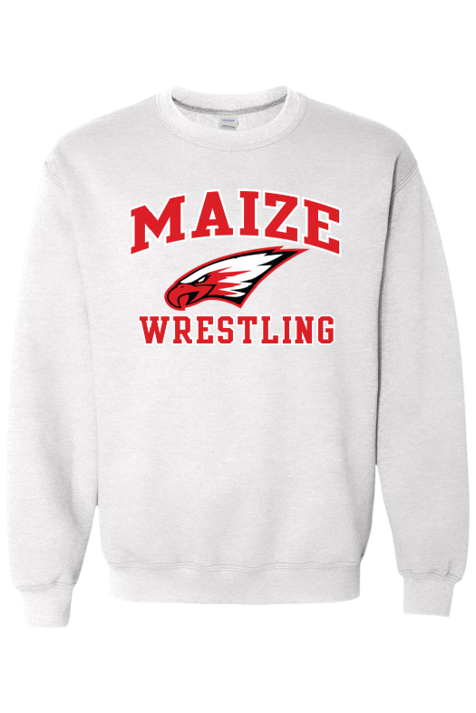 Maize Football Gildan Heavy Blend Crewneck Sweatshirt - 18000