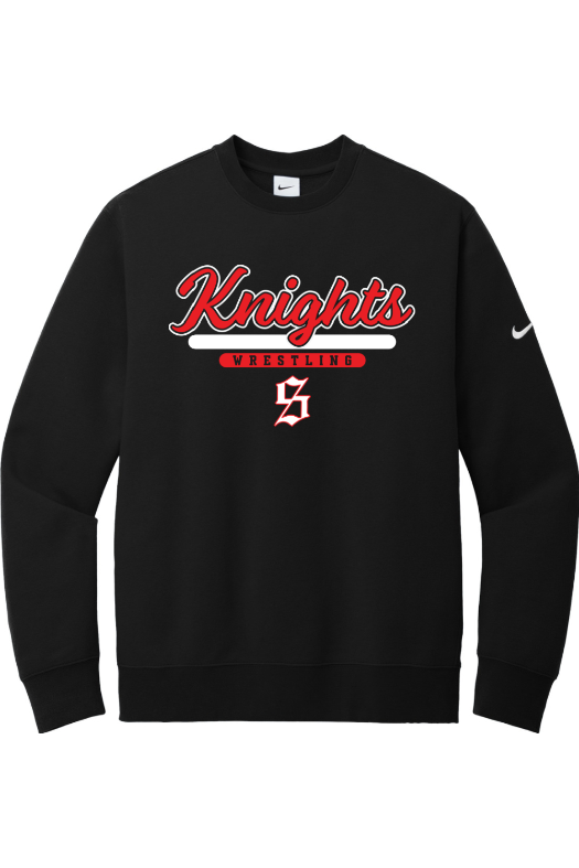 Stratford High School Nike Club Fleece Sleeve Swoosh Crew NKFD9863