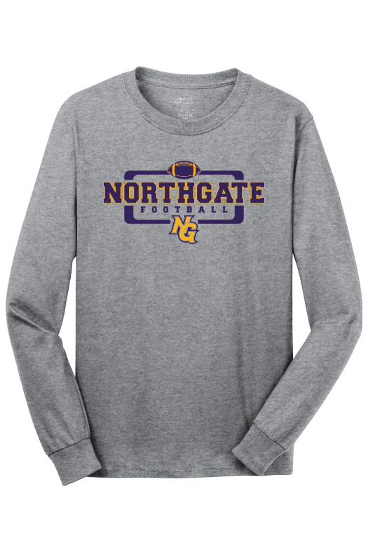 Northgate Middle School Port & Company - Long Sleeve Core Cotton Tee. PC54LS