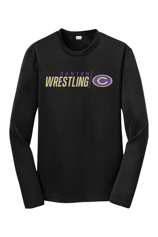 Canton High School Sport-Tek Youth Long Sleeve PosiCharge Competitor Tee. YST350LS