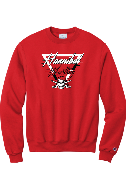 Hannibal Wrestling Champion Powerblend Crewneck Sweatshirt S600