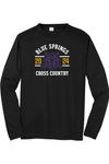 Blue Springs Cross Country Sport-Tek Long Sleeve PosiCharge Competitor Tee. ST350LS