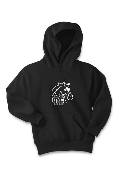 Mill Creek Elementary Port & Company - Youth Core Fleece Pullover Hooded Sweatshirt. PC90YH