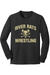River Rats Wrestling Port & Company Youth Long Sleeve Core Cotton Tee. PC54YLS