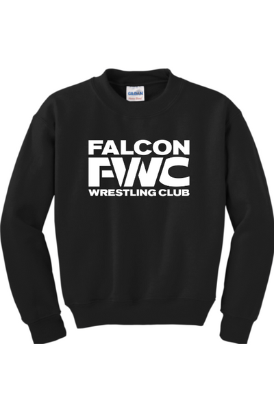 Falcon Wrestling Club Gildan Heavy Blend Youth Sweatshirt - 18000B