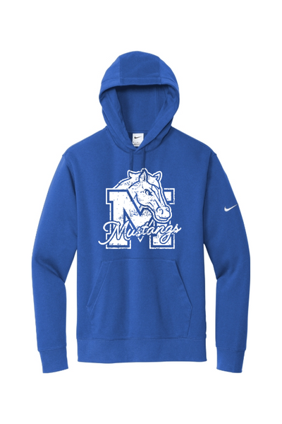 Mill Creek Elementary Nike Club Fleece Sleeve Swoosh Pullover Hoodie NKDR1499