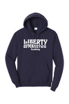 Liberty Gymnastic Academy Port & Company - Core Fleece Pullover Hooded Sweatshirt. PC78H